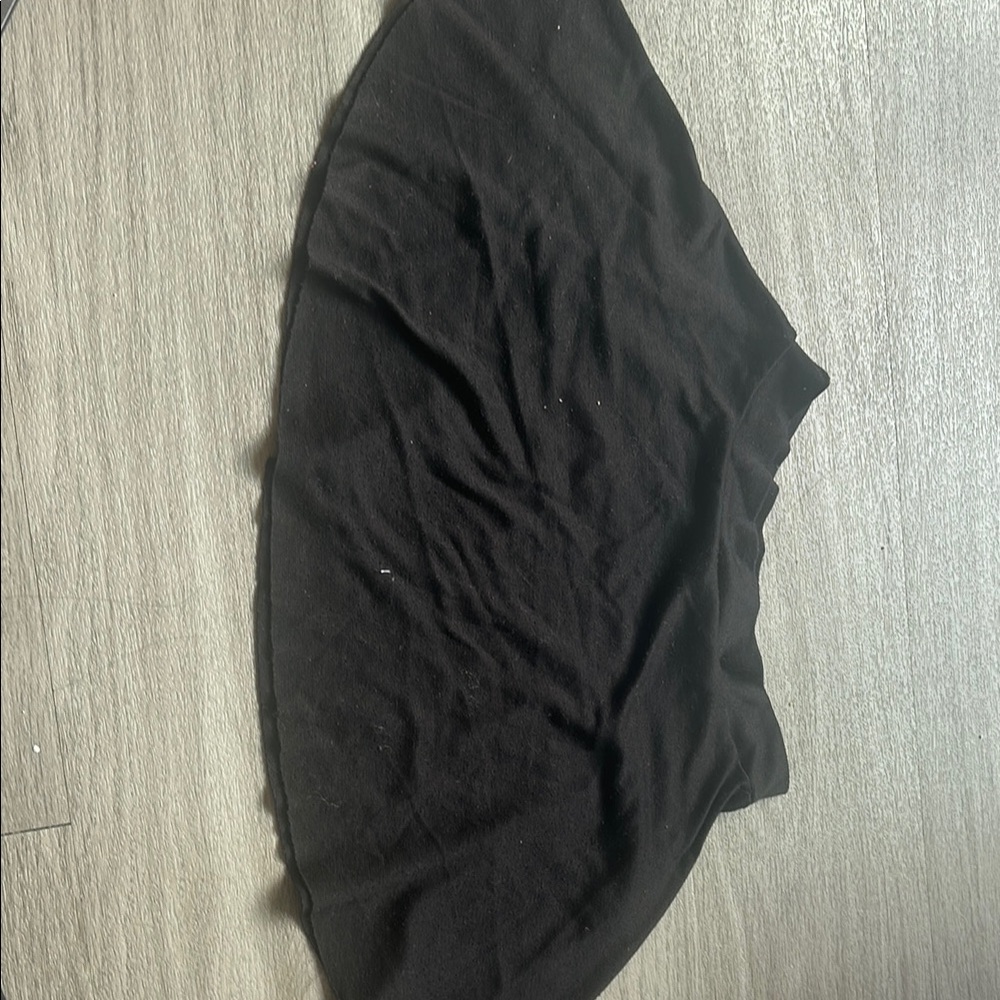Black Mini Skater Skirt